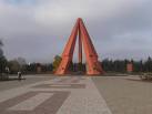 The monument "Eternal flame" damaged in Kharkov
