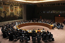 Russia led the UN security Council