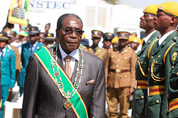 The President of Zimbabwe relied on the will of God