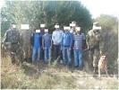 Ukrainian border guards have busted eleven illegal immigrants at the border line with the EU
