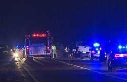 In Mississippi a truck crashed into a trailer celebrating Halloween with children