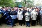Gathered in Kiev to rename a Moscow street in honor of the deceased in " ATO "

