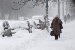 Frosts and snowfall hit Ukraine