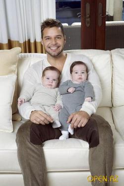 Ricky Martin chose the egg donor by "good vibe"