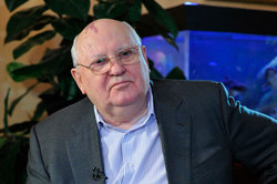 Gorbachev was admitted to the hospital