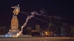 3 Soviet-era monument torn down in Kharkiv
