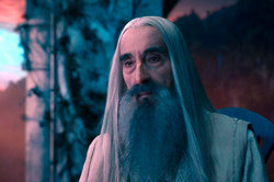 Died Saruman from Lord of the rings"