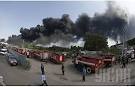 Kiev asks who to help assess the risks from fire at the oil depot near Kiev
