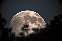 Super full moon by eyewitnesses (photo)