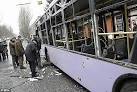 Finally the morning of the attack of the bus in Donetsk lost their lives to 6 people
