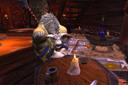 Very often the dying character in World of Warcraft made invulnerable