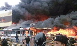 Fire in Kazan TC started with illegally built cafe