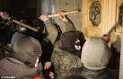 "Right sector" at the rally in Kiev opened the point of reception into the ranks of the movement
