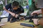 English media: the soldiers of the "Azov" taught children how to use weapons in the camp near Kiev
