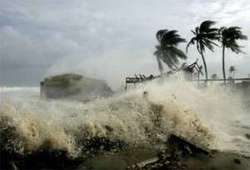 A tropical storm has hit India