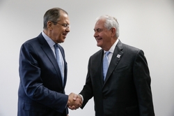 Rex Tillerson arrived in Moscow for talks
