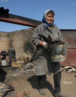 First compensation paid to fire-hit Siberia residents