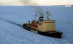 Russian ice-breaker returned to Vladivostok after Antarctica expedition