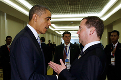 Medvedev spoke about their Association with Obama