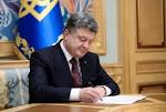 Poroshenko was established in Ukraine the Day of dignity and freedom
