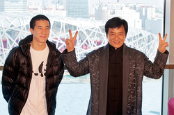 The son of Jackie Chan was released on