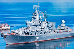 The fleet in the Caspian sea have alarmed
