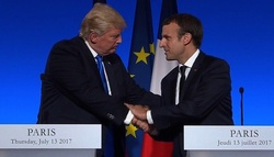 Trump is fascinated by the statements of the Macron about" friendship"