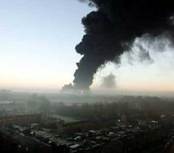 Fire at oil depot in Hertfordshire extinguished