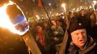 Supporters of the party " Freedom " held in Kiev March
