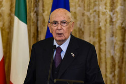 The President of Italy resigned