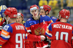 Russian hockey players are under sanctions