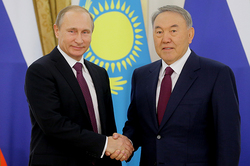 Putin and Nazarbayev have divided Caspian sea