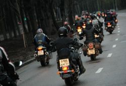 In Kazan in a clash with the police arrested 5 of motorcyclists