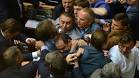 Lyashko again became a member of the fight in the Parliament
