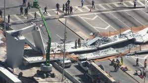 In Miami collapsed pedestrian bridge