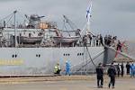 In the Navy challenged the increased protection of the " Mistral " Russian sailors
