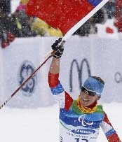 Russian female skiers win gold, silver in Vancouver Paralympics