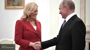 The Croatian President spoke out against Russia