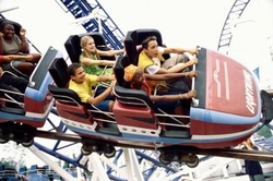 The children received an electric shock during a trip on the ride