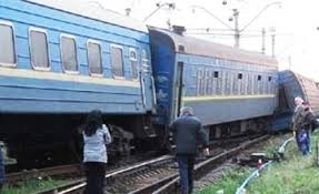 In Kazakhstan passenger train derailed