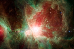 "Spitzer" photographed protostar in the Orion nebula (photo)