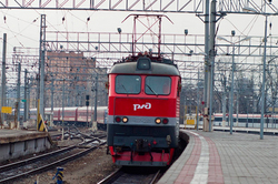 The journey from Moscow to Beijing by train will take two days