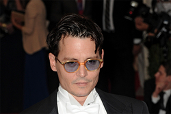 Drunk johnny Depp lit in Hollywood