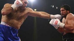 Russian boxer Valuev became world champion in super heavyweight