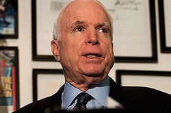 McCain faces of Russia "hell to pay"