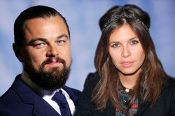 Dasha Zhukov was caught in the arms DiCaprio