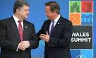 Poroshenko and Cameron agreed to a bilateral meeting in Riga
