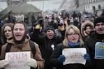 At rallies in Central Kiev took more than a thousand people

