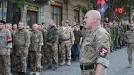 "Right sector" said not announced "Veche" in the center of Kiev
