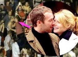 Chris Martin jumped into the crowd to kiss wife